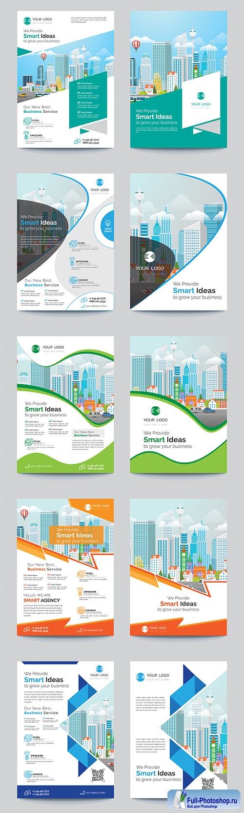 Corporate business vector template