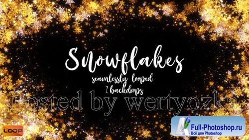 Videohive - Snowflakes 01 - 25022936