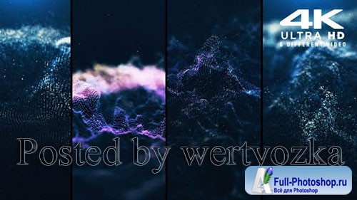 Videohive - Particles Audio Waves - 25023237