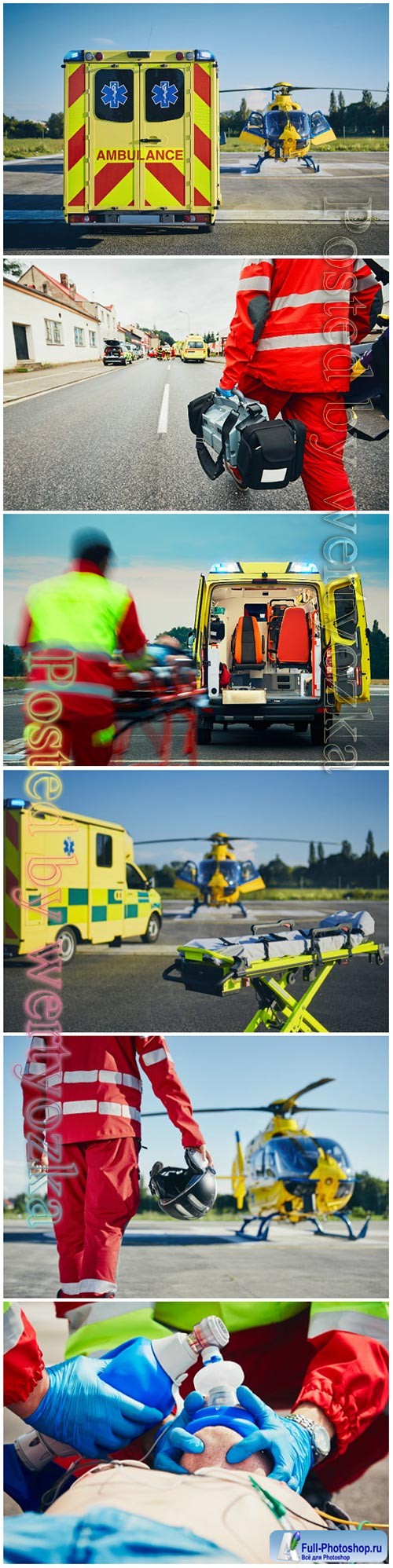 Emergency medical service beautiful stock photo