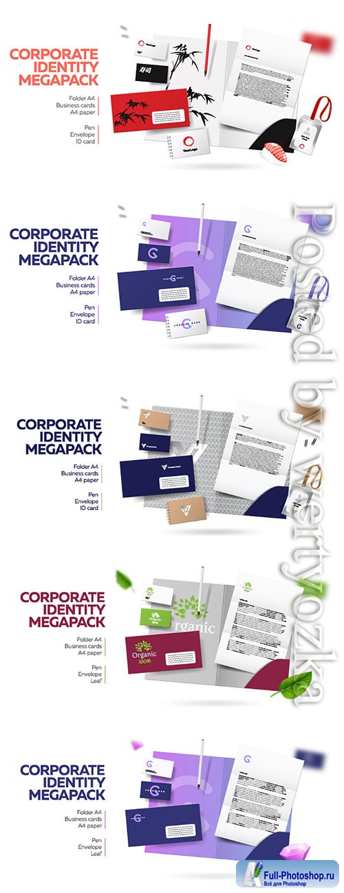 Corporate branding identity design
