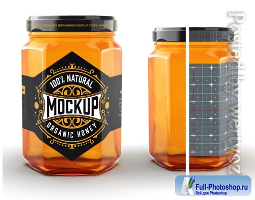 Honey Jar Mockup 322842591