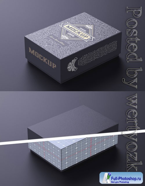 Small Cardboard Box Mockup 322842088