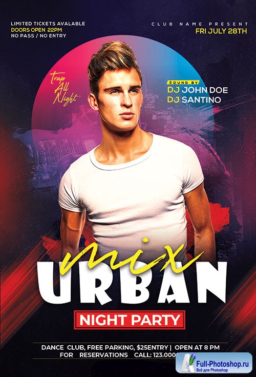 Urban Club - Premium flyer psd template