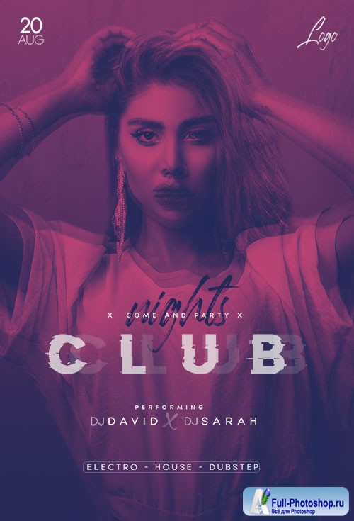  Club Nights - Premium flyer psd template