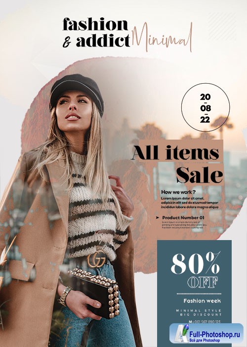 Fall Special Promotion Sale Flyer PSD Template