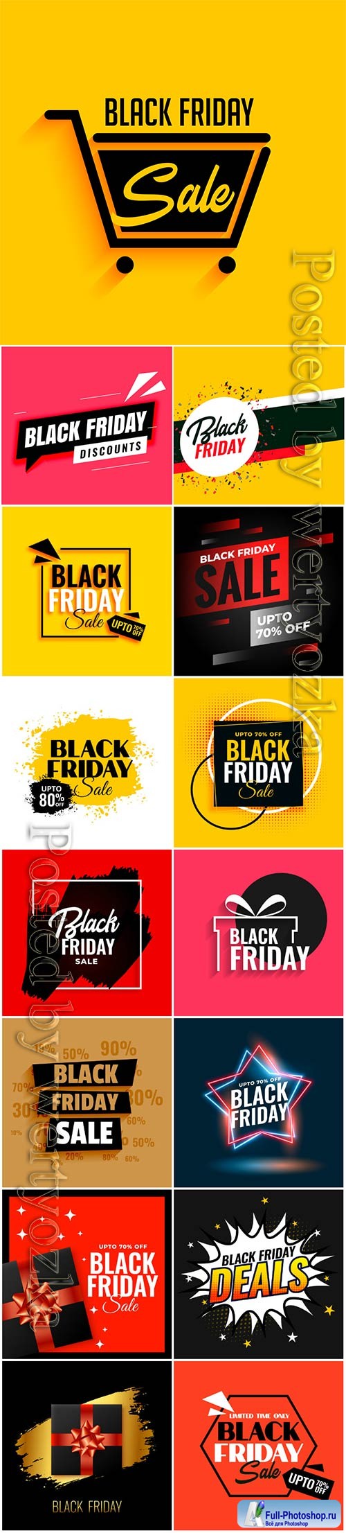 Black friday gift background sale template