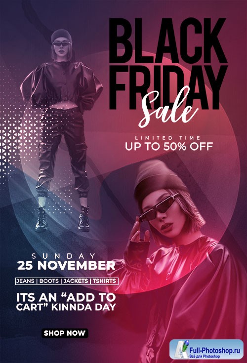 Black Friday Sale Flyer Template