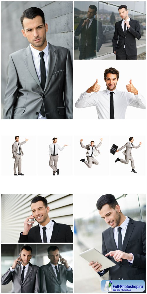 Business men stock photo