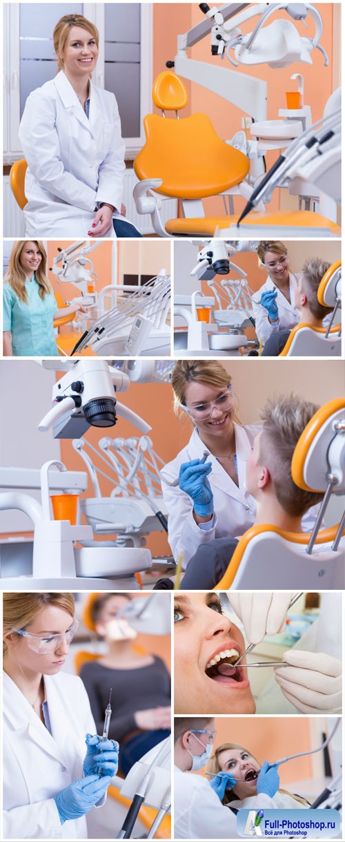 Dentist appointment stock photo