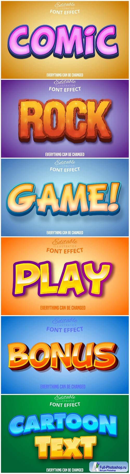 3d editable text style effect vector vol 127