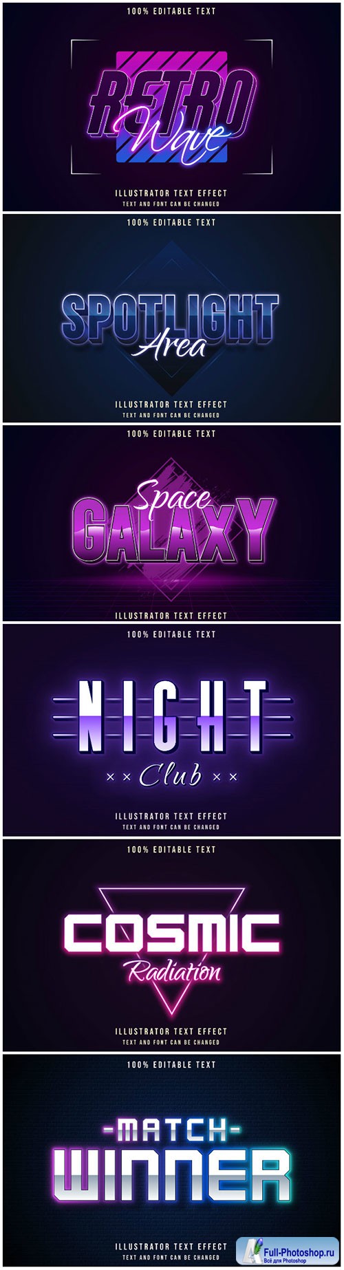 3d editable text style effect vector vol 183