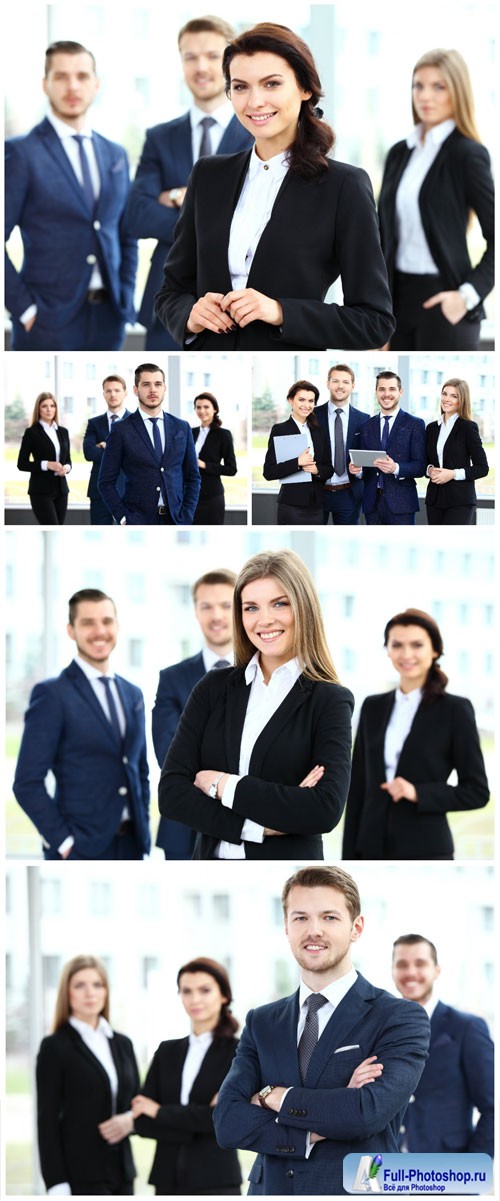 Group of business people stock photo