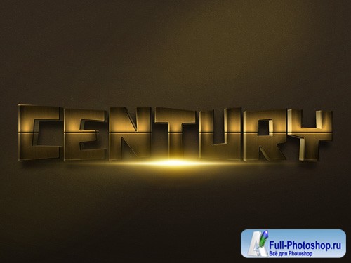 3D Gold Text Effect PSD Design Template vol 15