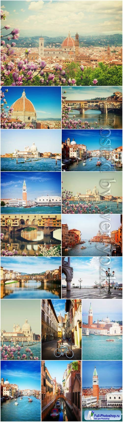 Beautiful landscapes of Italy stock photo