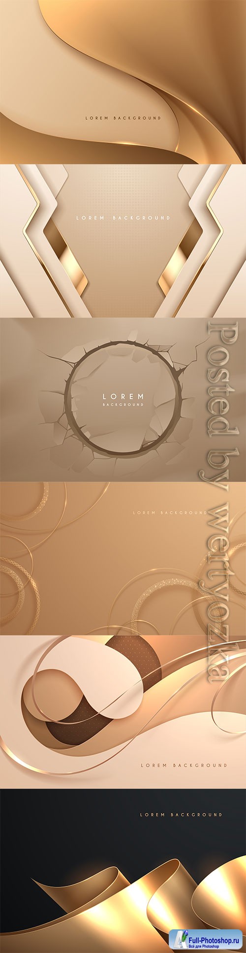 Gold  luxury vector background