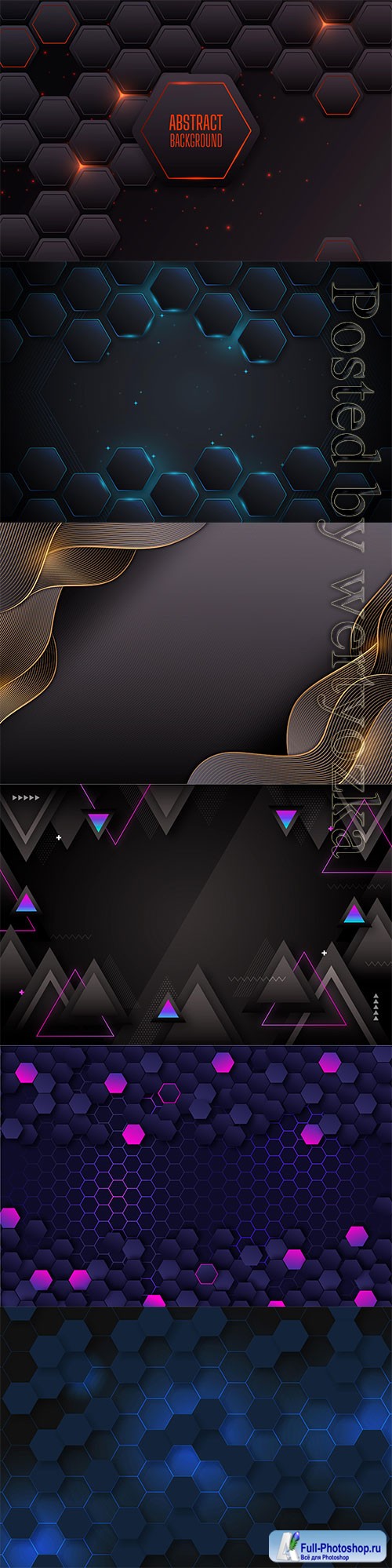 Luxury abstract geometric vector background