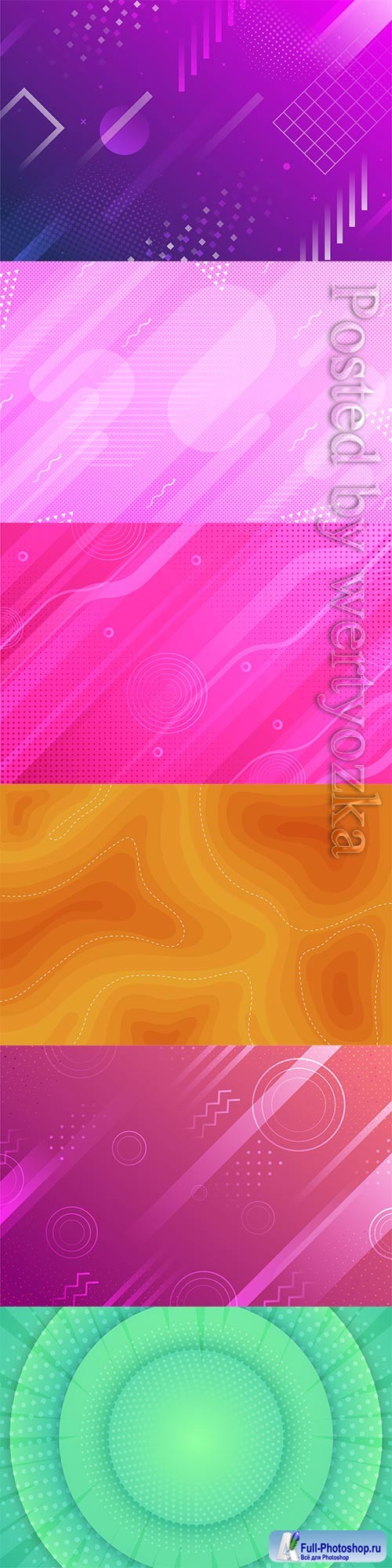 Abstract gradient vector background