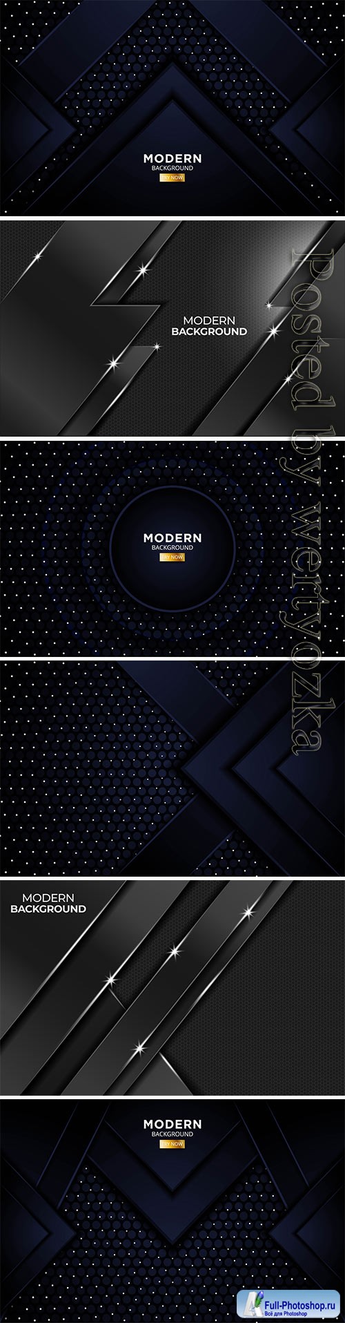 Modern abstract dark background geometric template