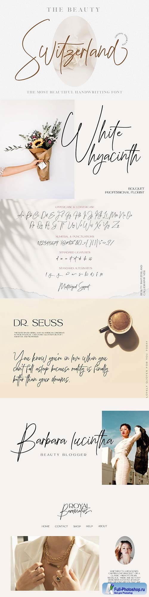 Beauty Switzerland Wedding Font