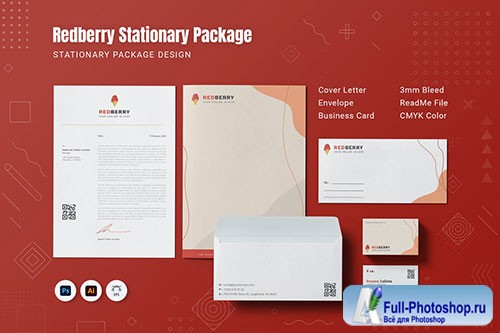 Redberry Stationary device for brand identity