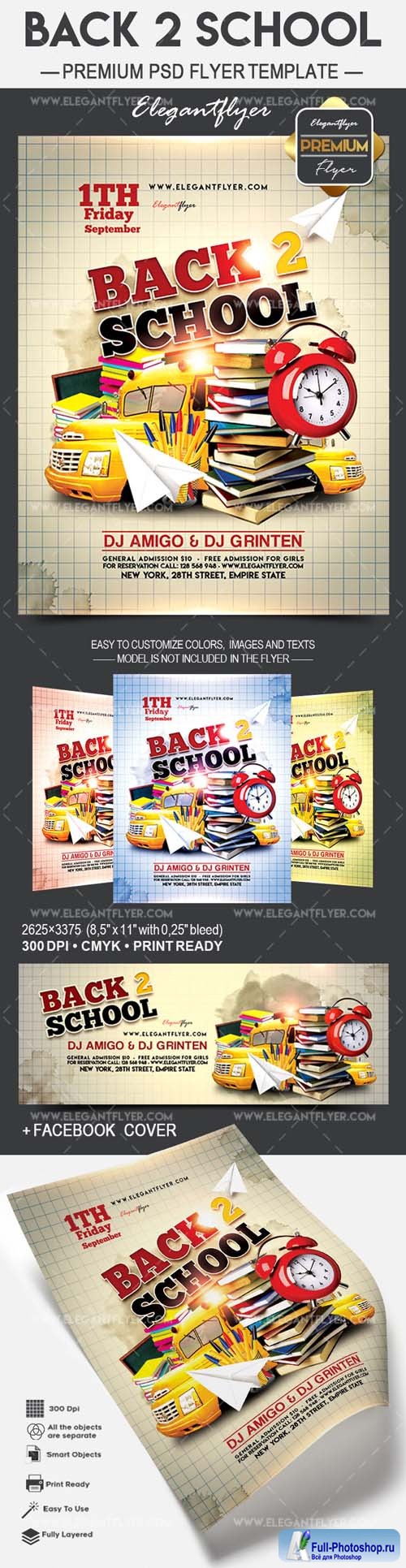 Flyer for Back to School