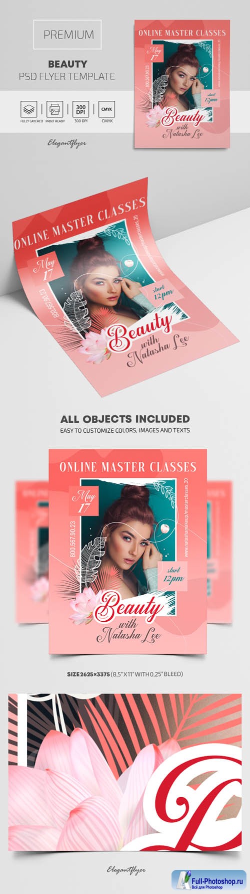 Beauty Premium PSD Flyer Template