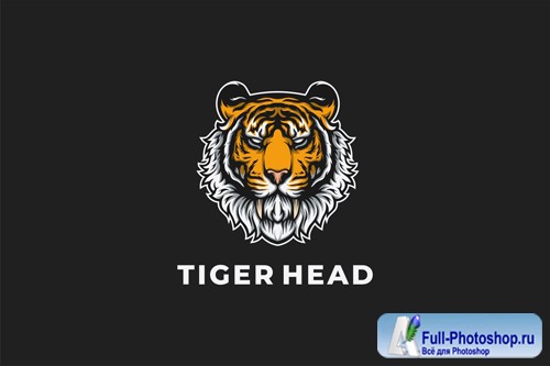 Tigre Head Mascot Design