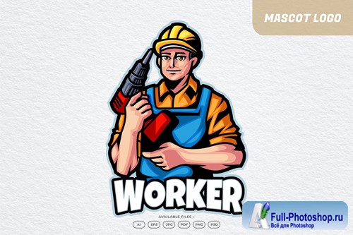 Worker Logo vol 2 design template