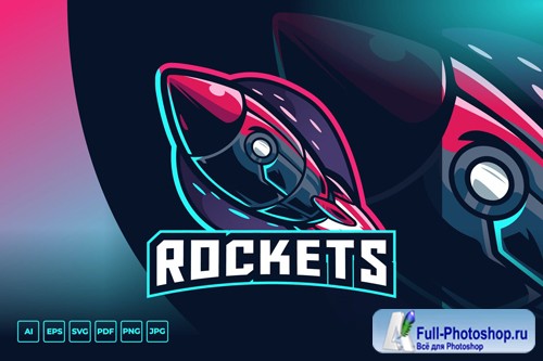 Rocket Logo template design template