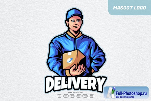 Delivery Logo design template