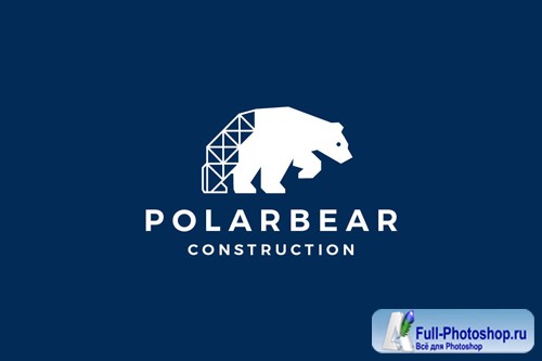 Polar Bear Construction Logo