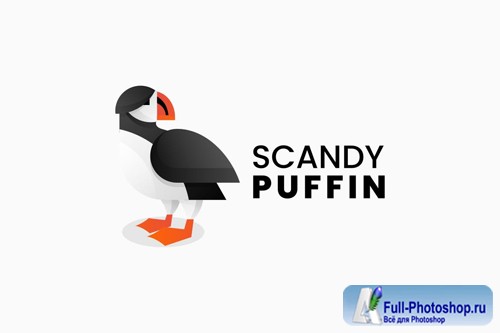 Puffin Gradient Logo