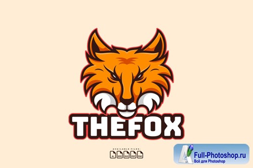 HEAD OF FOX LOGO