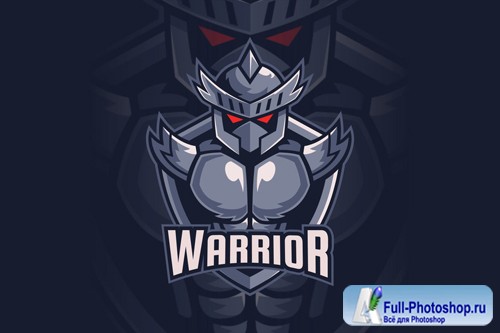 Knight Warrior Logo Design