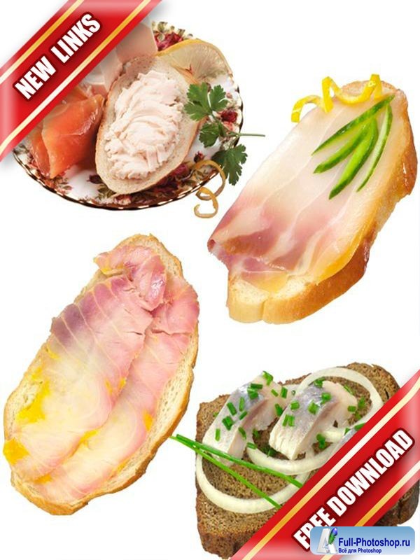 Фотосток: Бутерброды с рыбой и морепродуктами (рабочие ссылки, бесплатные файлообменники)